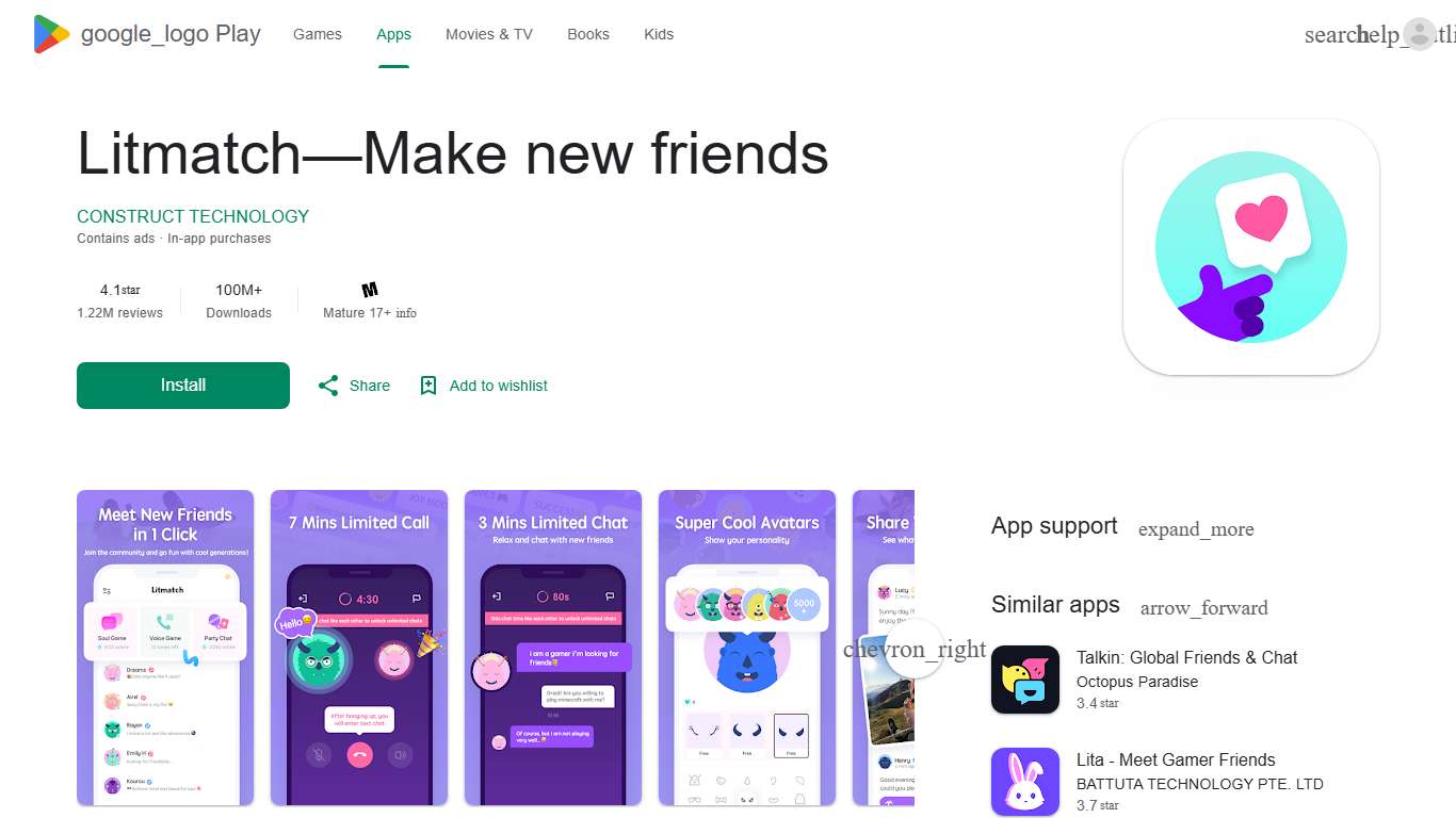 Litmatch—Make new friends - Apps on Google Play